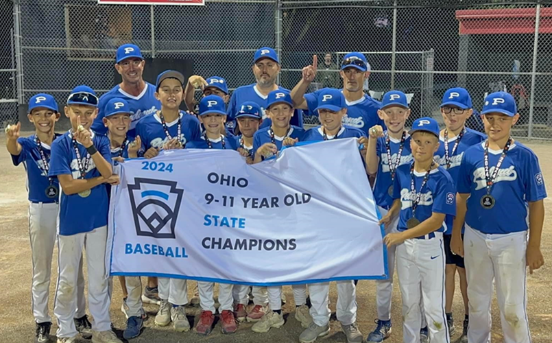 9-11 Minor Baseball OHIO State Champions - Poland LL