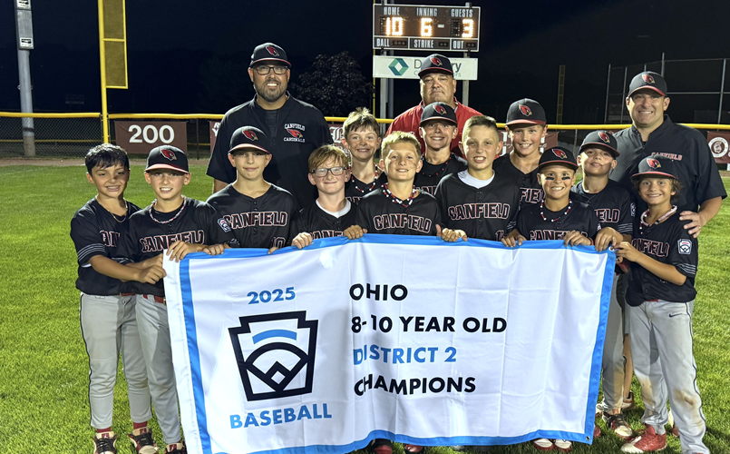 8-10 Minor District 2 Champions - Canfield